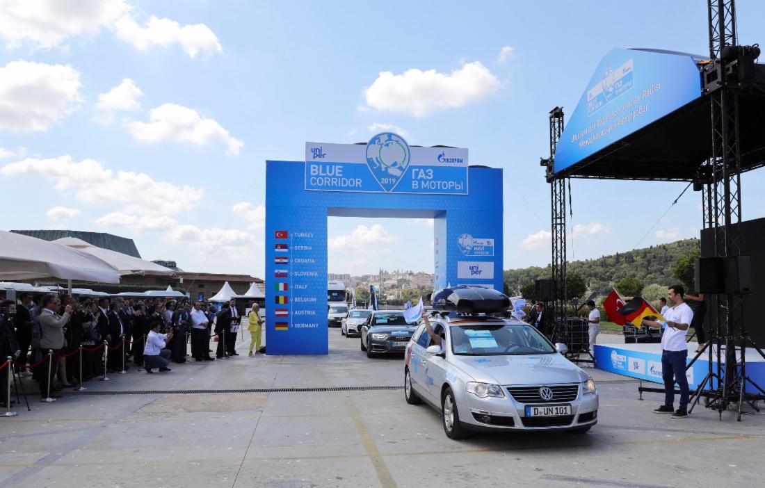 Rallye Blue Corridor – Gas für Motoren 2019 startete