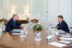 Arbeitstreffen zwischen dem Aufsichtsratsvorsitzenden der Uniper SE, Bernhard Reutersberg, und Alexey Miller in Moskau