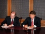 Alexey Chernyshev, Gouverneur des Verwaltungsgebietes Orenburg, und Alexey Miller, Vorstandsvorsitzender der Gazprom