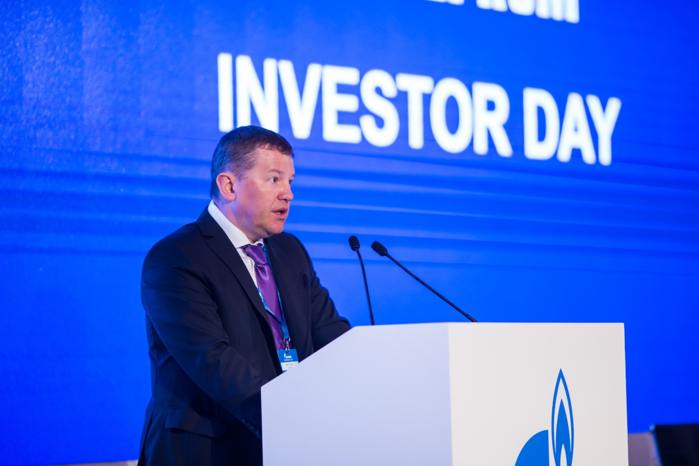 Andrey Kruglov auf dem Investorentag 