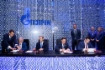 Valery Gorbunov, Denis Manturov, Alexey
Miller und Anton Alikhanov