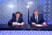 Alexander Bogomaz, Gouverneur des
Verwaltungsgebietes Brjansk, und Alexey
Miller