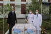 Chefarzt der Sanitätsstelle von Gazprom Dobycha Urengoy übergab neue Geräte an Vertreter des Infektionslazaretts in Nowy Urengoi
