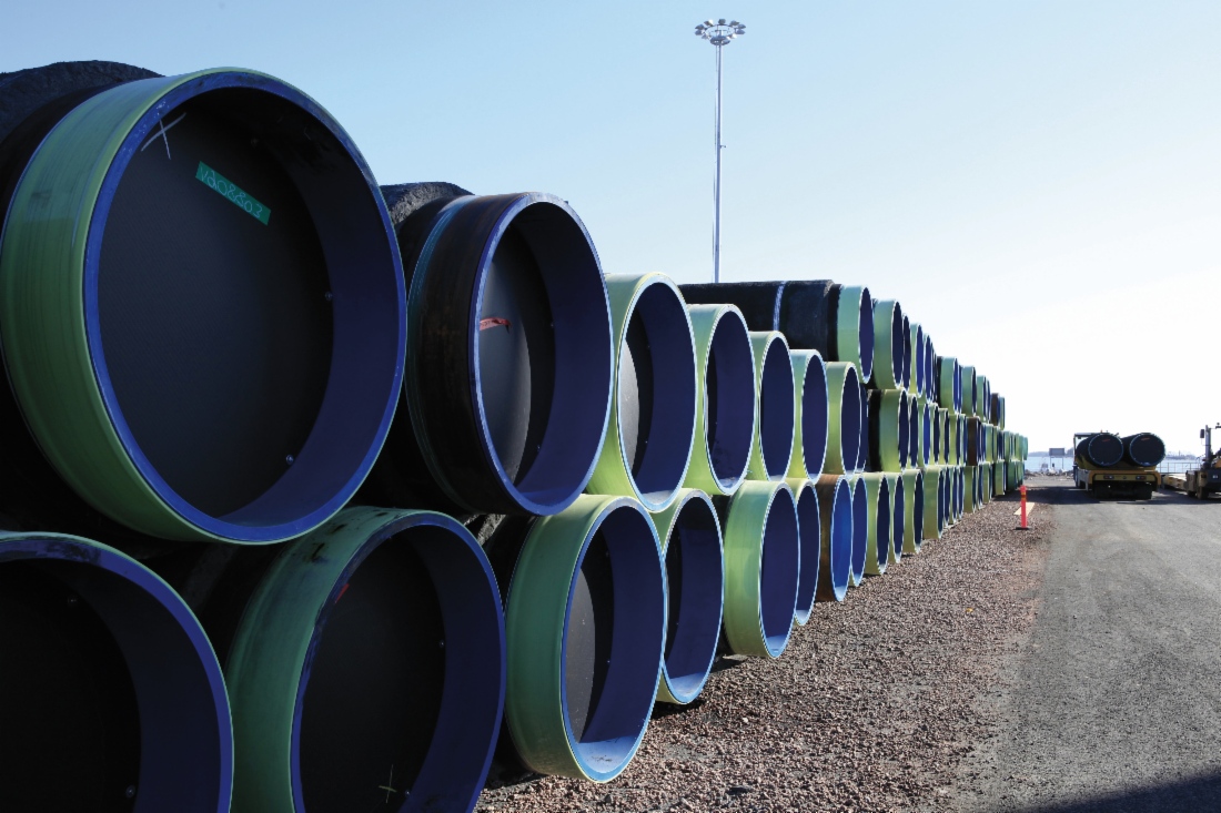 South Stream Transport unterschreibt Verträge über die Lieferung von Rohren für den Seeabschnitt des South Stream Projekts im Januar 2014