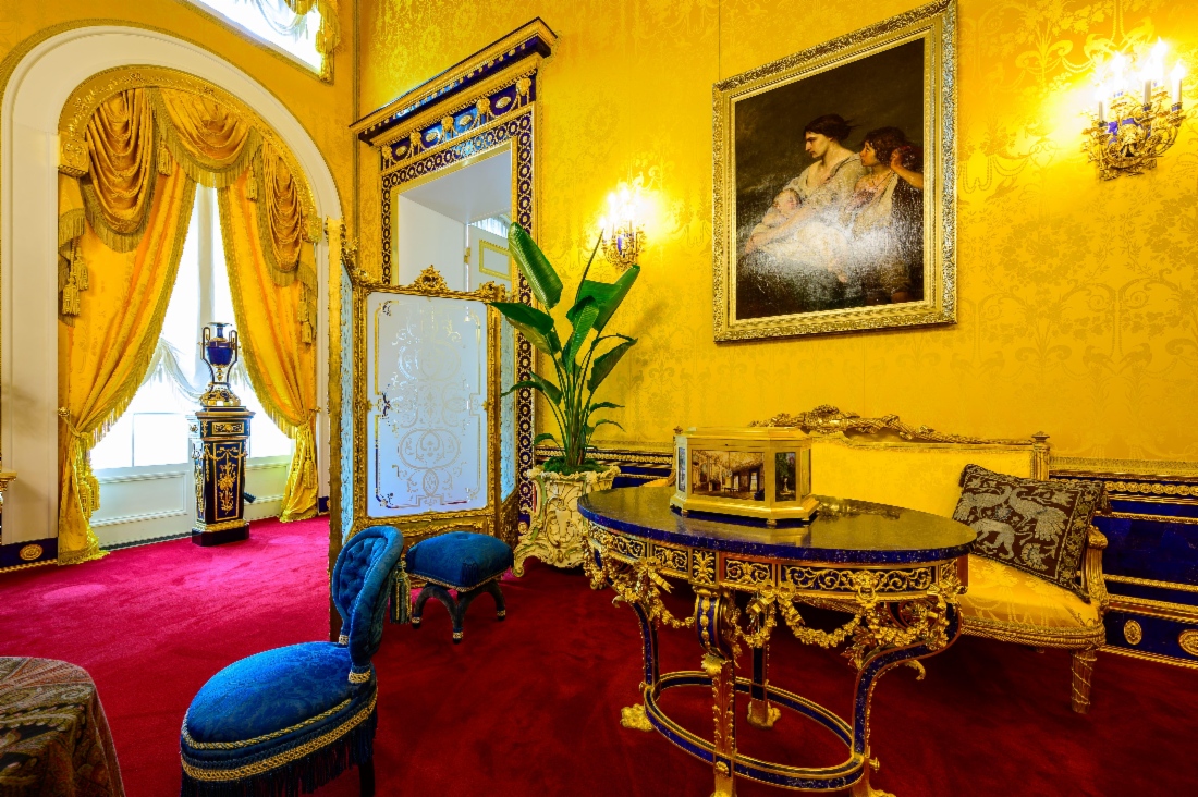 Lyoner Saal des Katharinenpalastes nach der Restaurierung