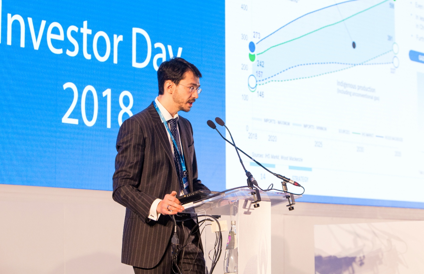 Kiril Polous am Investorentag in London