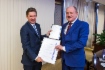 Vitaly Markelov und Vsevolod Cherepanov gratulierten Alexey Miller und die Belegschaft der OAO Gazprom zu der erfolgreichen Zertifizierung des Arbeitsschutz- und Sicherheitsmanagementsystems der Gesellschaft gemäß internationalem Standard