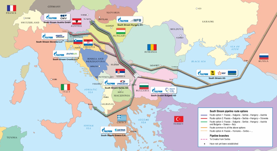 South Stream (Englisch)