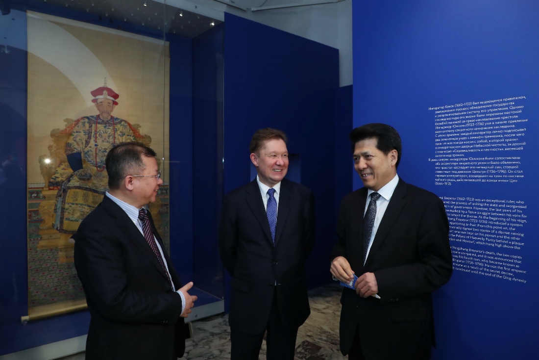 Ausstellung „Schätze des Kaiserpalastes“ wurde mit Gazprom-Unterstützung in Moskau eröffnet