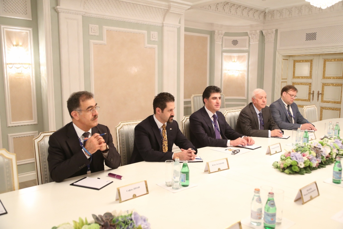 Alexey Miller und kurdischer Ministerpräsident Nechirvan Barzani besprachen Gazprom-Beteiligung an der Erschließung von Lagerstätten in der Region Kurdistan-Irak