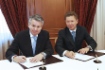 Shell-CEO Ben van Beurden und Alexey Miller unterzeichneten in Sotschi ein Roadmap-Memorandum zur Vorplanung (FEED) der dritten LNG-Produktionsstrecke im Rahmen des Sachalin-II Projekts