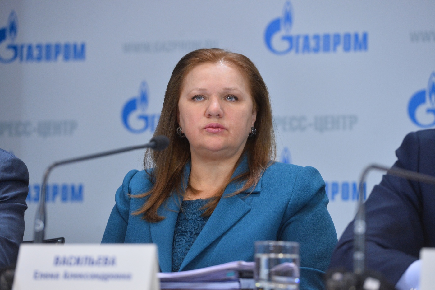 Elena Vasilieva, stellvertretende Vorstandsvorsitzende und Chefbuchhalterin der PAO Gazprom