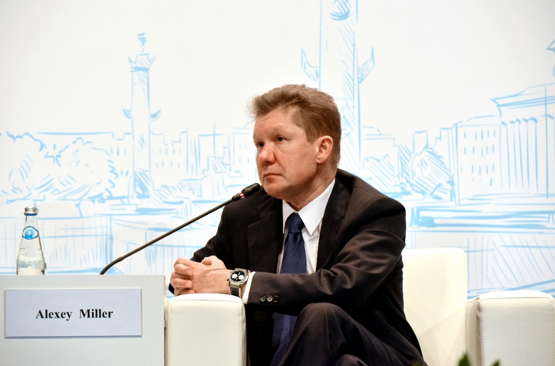 Rede von Alexey Miller bei der Plenartagung „Rolle und Platz von Gas im Energiemix der Weltwirtschaft“ des Petersburger Internationalen Gasforums