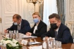 Alexey Miller (rechts)