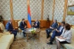 In Jerewan fand ein Arbeitstreffen zwischen Alexey Miller und dem Präsidenten der Republik Armenien, Serzh Sargsyan, statt. Foto: president.am