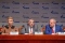 Elena Burmistrova, Generaldirektorin der ООО Gazprom Export, Alexander Medvedev und Vitaly Markelov