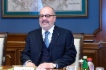 Der CEO der Linde AG, Aldo Belloni, während des Arbeitstreffens mit Alexey Miller