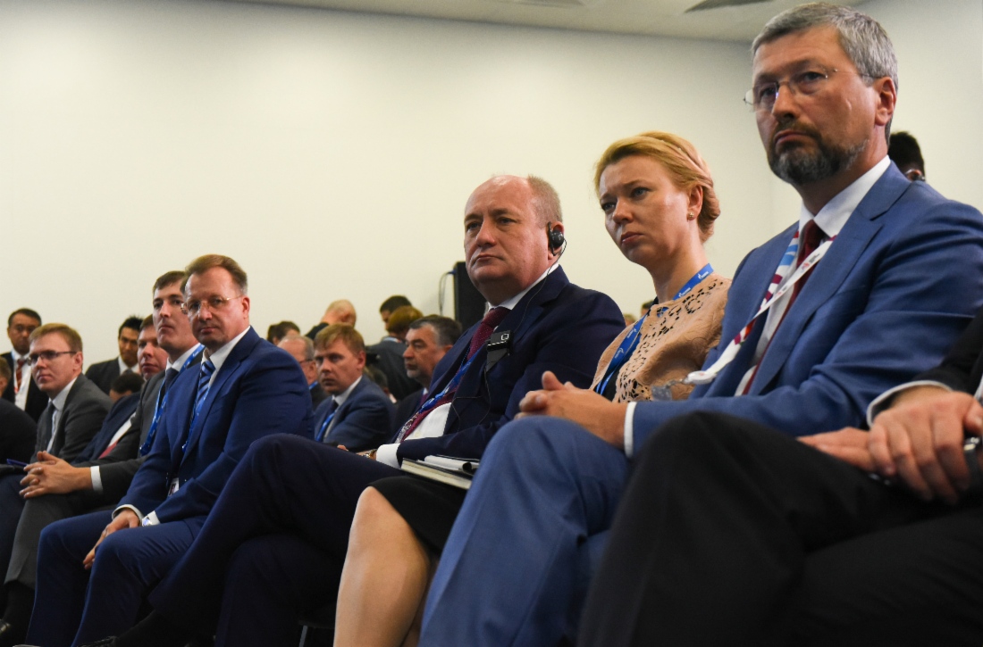 Alexey Miller sprach auf dem Östlichen Wirtschaftsforum 2016