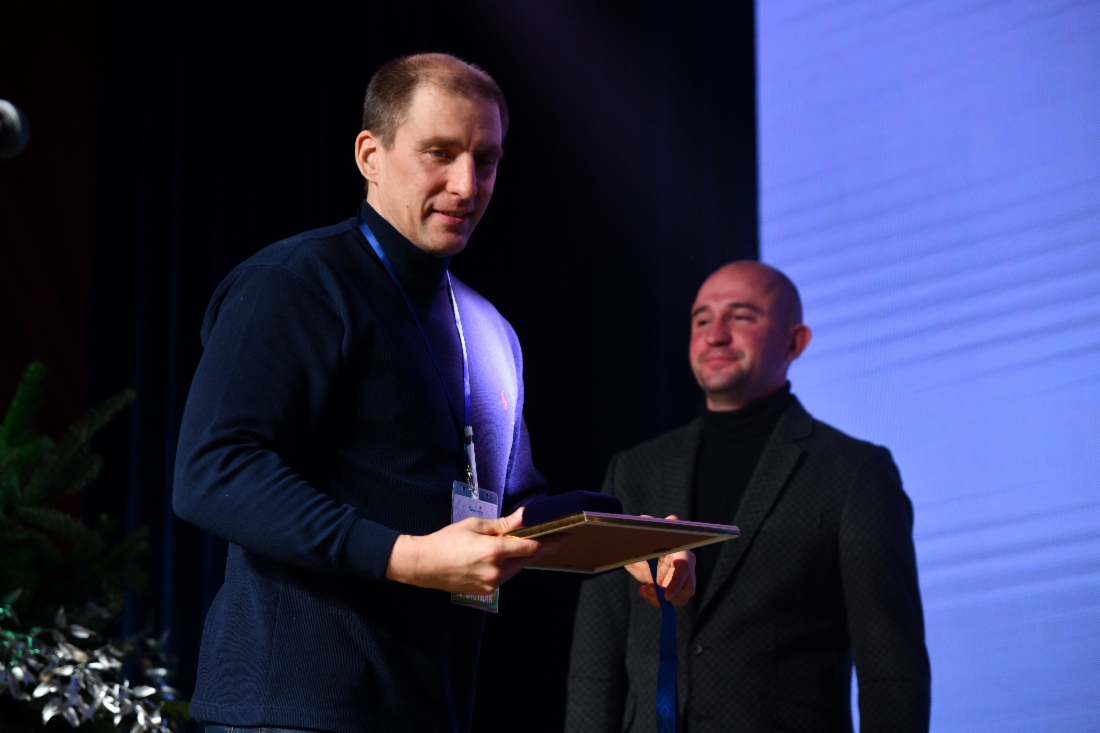 Ilya Vikharev (links) und Alexander Lesun, Olympiasieger im Modernen Fünfkampf