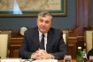 Jean-Francois Cirelli während des Arbeitstreffens mit Alexey Miller