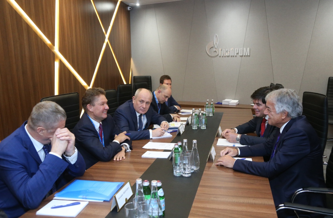 Gazprom und Comita prüfen Perspektiven ihrer weiteren Zusammenarbeit