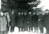 Am Entstehungsort von Nowy Urengoi: P. Ivanov, V. Strizhov, V. Chirskov, E. Altunin, G. Bogomyakov, S. Orudzhev, A. Guryev, V. Tyurin, E. Kozlov, N. Bely, V. Batazovsky, G. Shemrayev