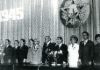 Im Präsidium der feierlichen Sitzung anlässlich des 30. Jahrestages des Sieges im Großen Vaterländischen Krieg, 9. Mai 1975