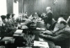 Treffen mit Gazprom-Delegierten auf dem XVIII. Kongress des Komsomol, 1978