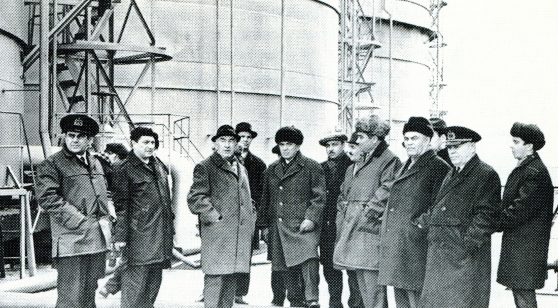 In einem Gazprom-Betrieb