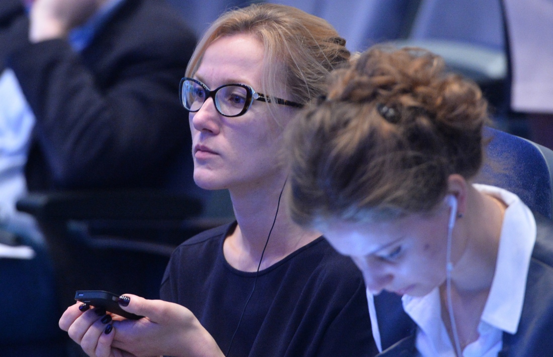 Die Pressekonferenz „Gazprom im Osten Russlands, Erschließung der Märkte von Ländern der asiatisch-pazifischen Region“ fand statt