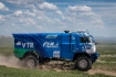 Gasbetriebener KAMAZ unter den Top Fünf Lastwagen in der Silk Way Rally 2019