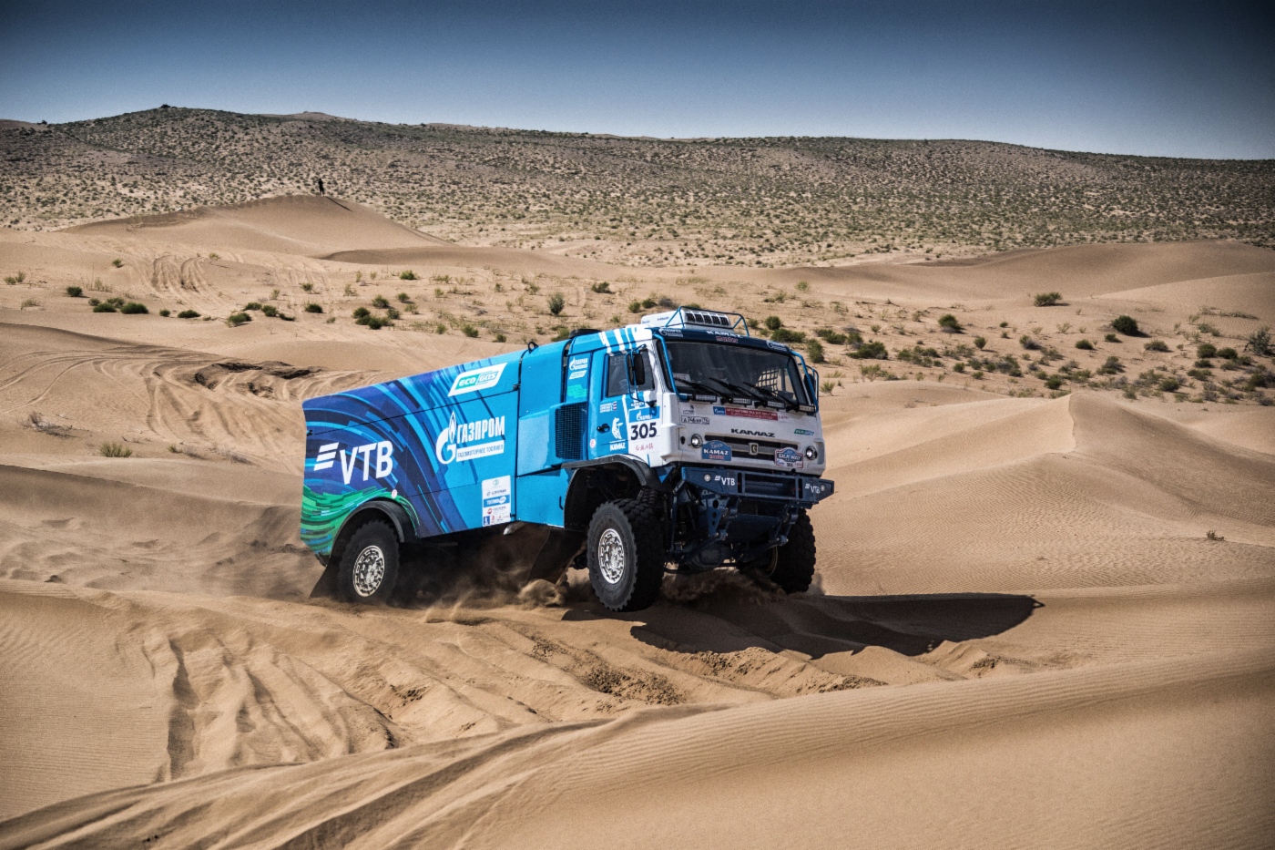 Gasbetriebener KAMAZ. Foto: kamazmaster.ru