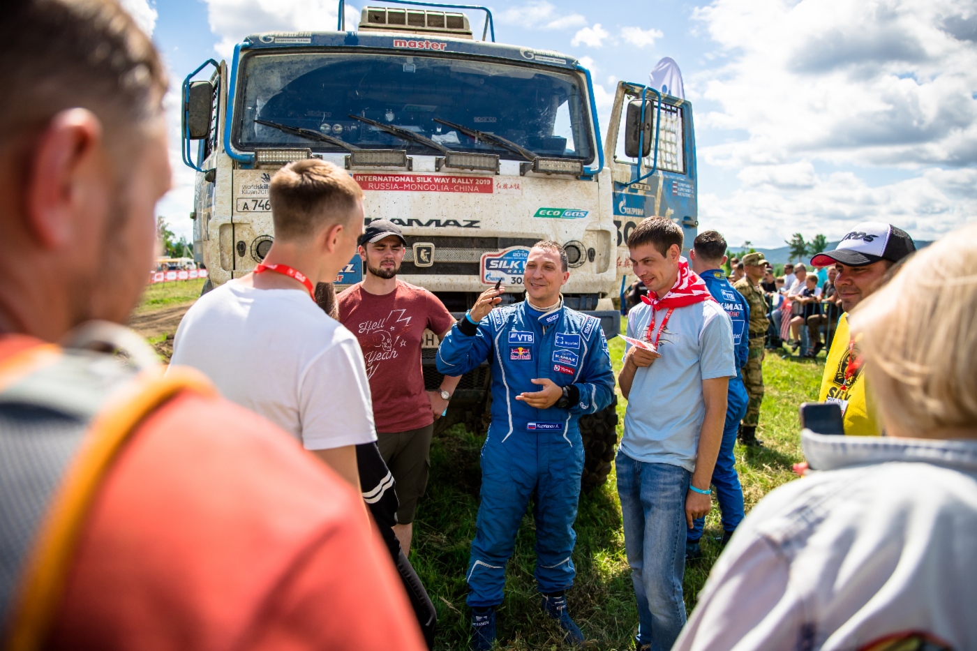 Alexander Kupriyanov (Mitte). Foto: kamazmaster.ru