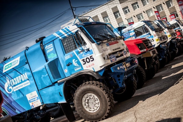 Gasbetriebener KAMAZ. Foto: kamazmaster.ru