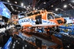 Am Austragungsort des Petersburger Internationalen Gasforums 2022 wurde Mi-171A3, Versuchsmuster des ersten russischen Hubschraubers für den Einsatz in Offshore-Gebieten, vorgestellt