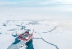 Eisfeste Bohrplattform Priraslomnaja