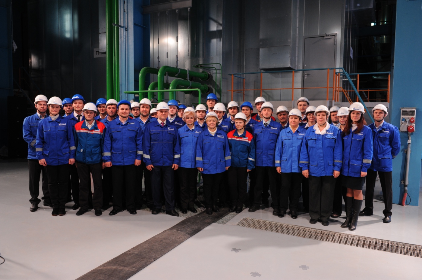 Eine Festveranstaltung anlässlich der Inbetriebnahme von zwei modernen Gas-und-Dampf-Energieblöcken fand statt