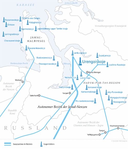 Lagerstätte Urengoiskoje