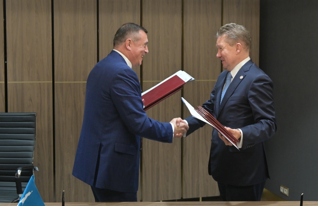 Im Rahmen des Östlichen Wirtschaftsforums 2022 wurden in Wladiwostok eine Reihe von Dokumenten über den Ausbau der Erdgasinfrastruktur und die Realisierung von Gazprom-Investitionsprojekten im Osten Russlands unterzeichnet