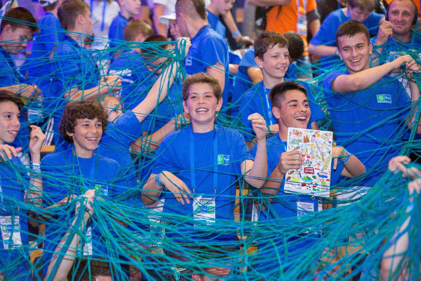 Zweites Internationales Kinderforum Football for Friendship. Lissabon, 2014