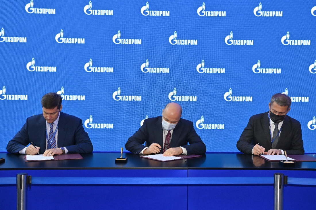 Gazprom baut die Zusammenarbeit mit russischer Hightech-Industrie weiter aus