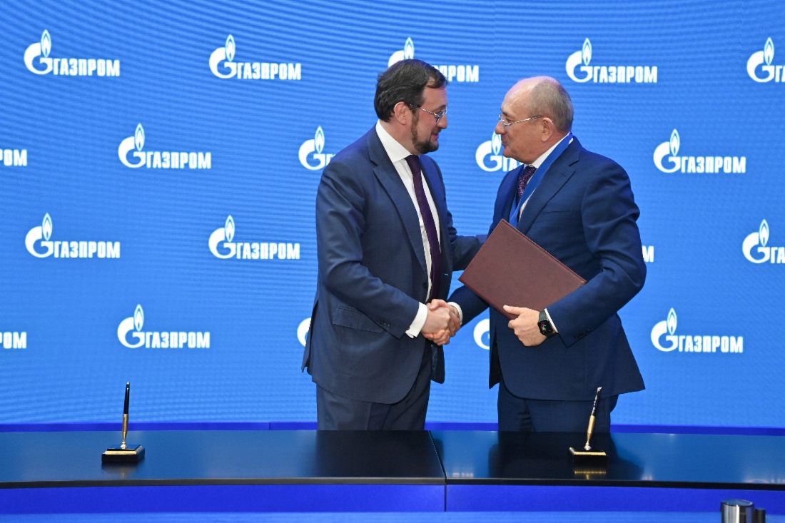 Gazprom baut die Zusammenarbeit mit russischer Hightech-Industrie weiter aus