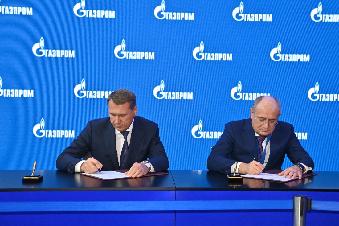 Gazprom baut die Zusammenarbeit mit russischer Hightech-Industrie weiter aus