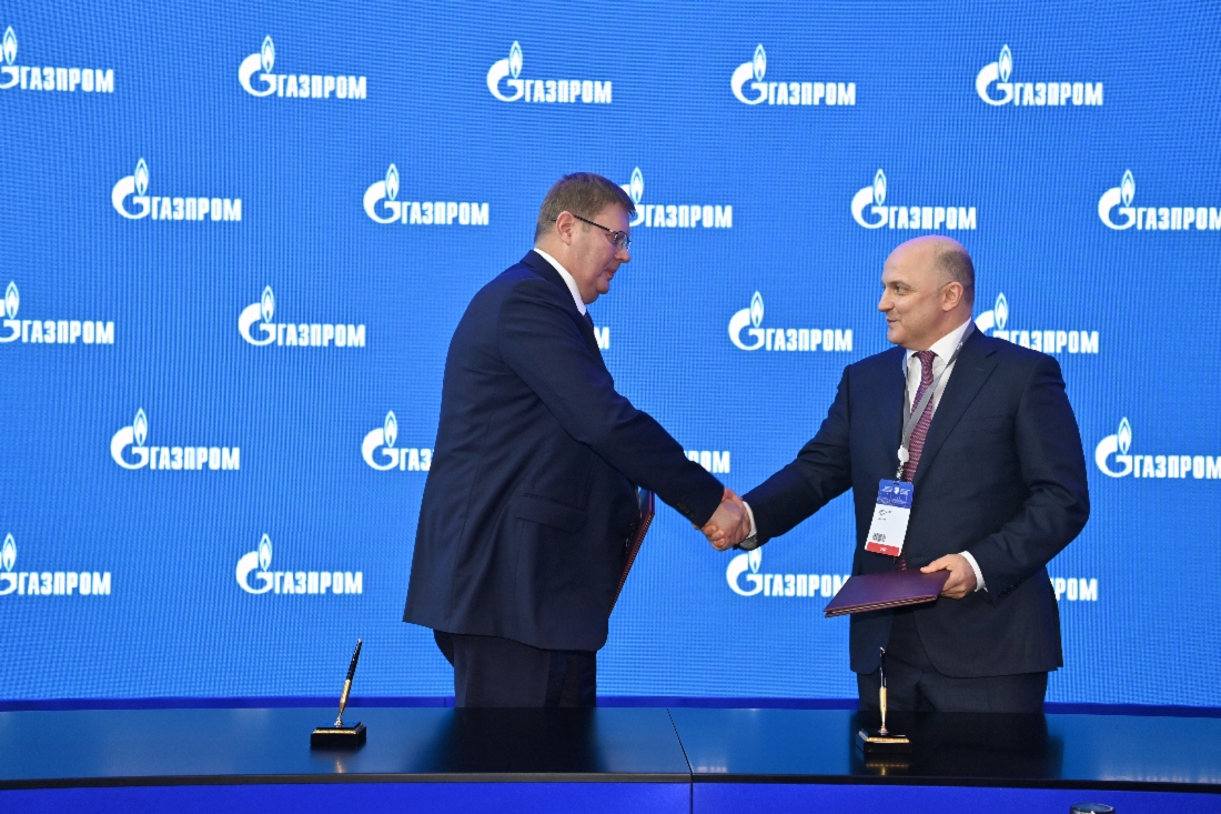 Gazprom baut die Zusammenarbeit mit russischer Hightech-Industrie weiter aus