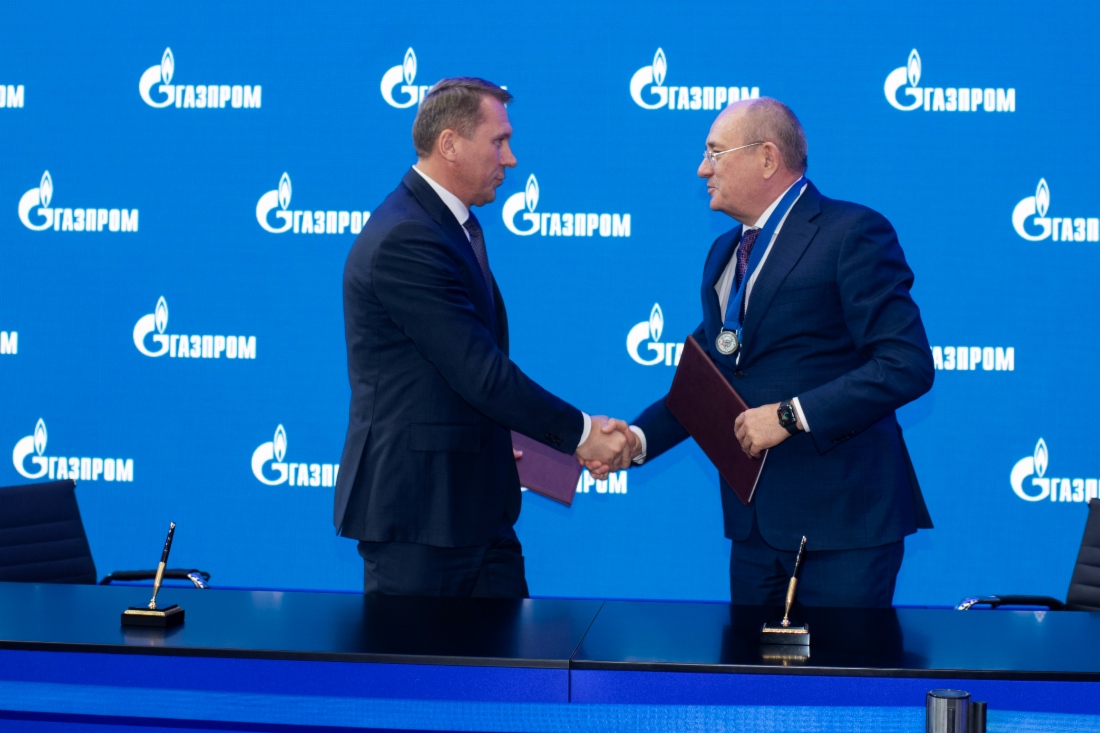 Gazprom baut die Zusammenarbeit mit russischer Hightech-Industrie weiter aus