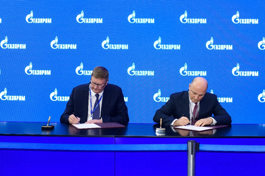 Gazprom baut die Zusammenarbeit mit russischer Hightech-Industrie weiter aus