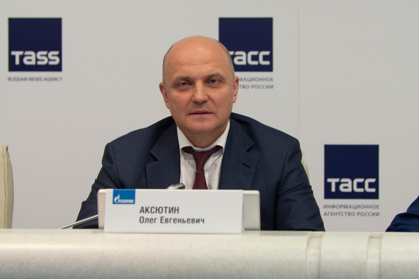 Oleg Aksyutin, stellvertretender Vorstandsvorsitzender und Departmentleiter der Gazprom