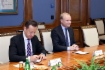 Arbeitstreffen zwischen Alexey Miller und dem Präsidenten und CEO der Fortum, Pekka Lundmark, in Moskau