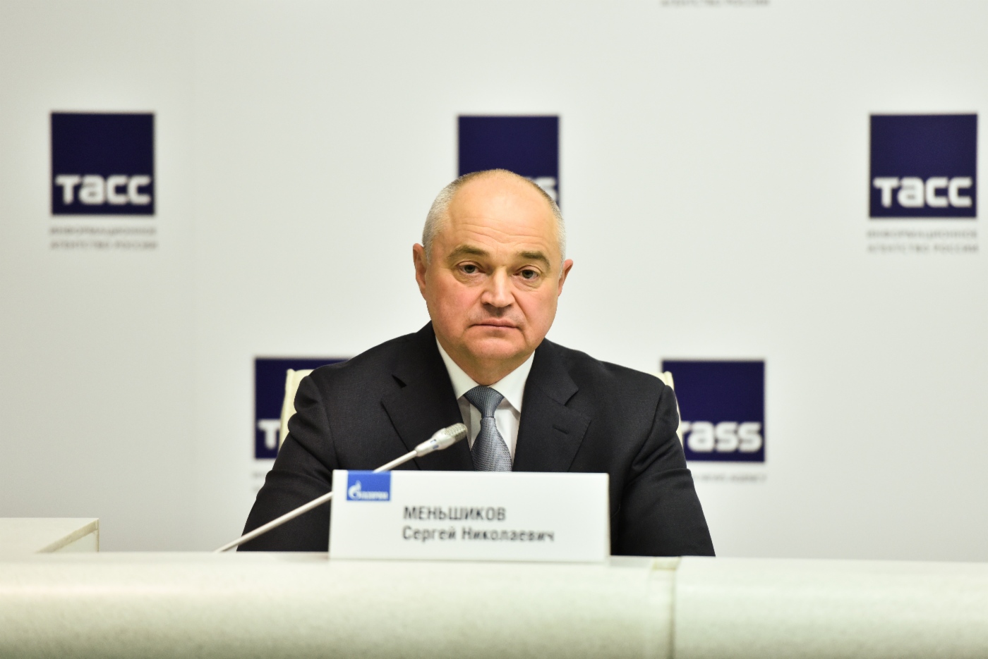 Sergey Menshikov, Vorstandsmitglied und Departmentleiter der Gazprom