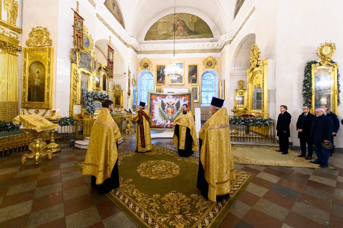 Feierliche Zeremonie in der Verklärungskathedrale